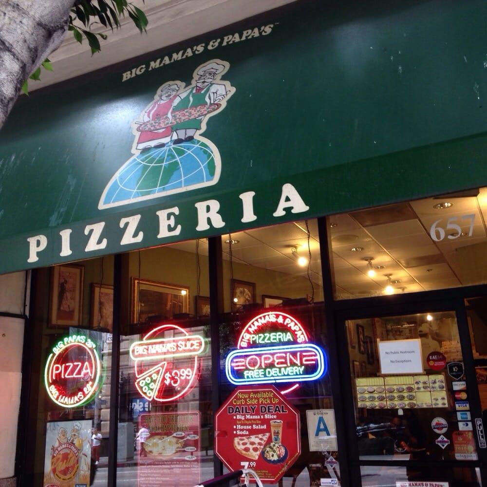 Big Mama's & Papa's Pizzeria - Downtown LA Menu