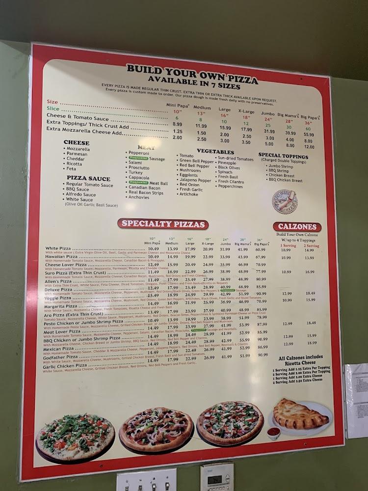Big Mama's & Papa's Pizzeria - Downtown LA Menu image 1